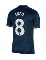 Chelsea Enzo Fernandez #8 Vieraspaita 2023-24 Lyhythihainen